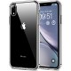 HOOMIL for iPhone XR Case Clear [Anti-Yellowing] Anti-Scratch Transparent Hard Back and Soft Edge [Military Grade Drop Protection] Shockproof Phone Cover - Crystal Clear