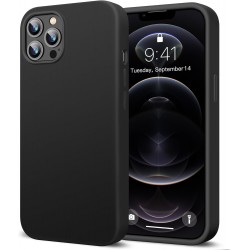 HOOMIL Case for iPhone 12 and iPhone 12 Pro 6.1-Inch, Silky-Soft Touch Silicone, Drop Protection, Anti-Scratch, Shockproof Phone Cover (Soft Microfiber Lining) - Black HOOMIL Case for iPhone 12 and iPhone 12 Pro 6.1-Inch, Silky-Soft Touch Silicone, Drop Protection, Anti-Scratch, Shockproof Phone Cover (Soft Microfiber Lining) - Black