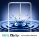 HOOMIL Samsung S21 Ultra Phone Case, Soft TPU Shockproof Protective Transparent Cover for Samsung Galaxy S21 Ultra Case, Clear