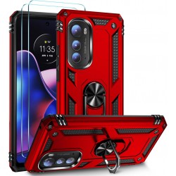 HOOMIL Armor Case for Moto Edge 2022 with 2 Pcs Tempered Glass Screen Protector  HOOMIL Armor Case for Moto Edge 2022 with 2 Pcs Tempered Glass Screen Protector