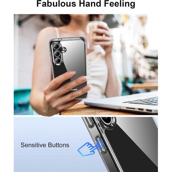 HOOMIL Case for Samsung Galaxy S25 Plus 6.7-Inch