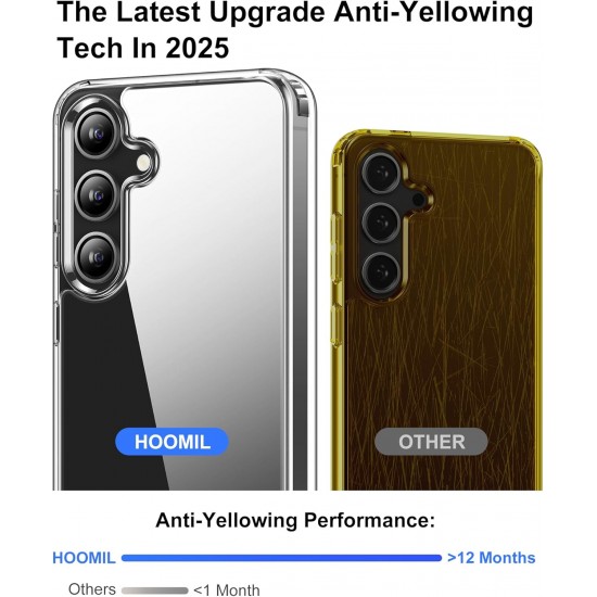 HOOMIL Case for Samsung Galaxy S25 Plus 6.7-Inch