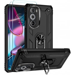 HOOMIL Armor Case for Moto Edge Plus 5G UW 2022 with 2 Pcs Tempered Glass Screen Protector  HOOMIL Armor Case for Moto Edge Plus 5G UW 2022 with 2 Pcs Tempered Glass Screen Protector