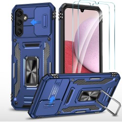 HOOMIL for Samsung Galaxy A14 5G Case with 2 Tempered Glass Screen Protectors+Slide Camera Cover HOOMIL for Samsung Galaxy A14 5G Case with 2 Tempered Glass Screen Protectors+Slide Camera Cover