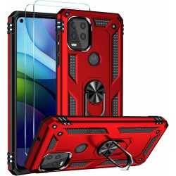 HOOMIL Armor Case for Moto G Stylus 5G 2021 with 2 Pcs Tempered Glass Screen Protector  HOOMIL Armor Case for Moto G Stylus 5G 2021 with 2 Pcs Tempered Glass Screen Protector