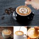 HOOMIL Milk Frothing Jug 350ml/600ml/900ml (12oz/20oz/32oz) Stainless Steel Milk Pitcher Cup Barista Milk Jug and Latte Decorating Art Pen for Making Coffee Cappuccino Frothing Milk Coffee Machine
