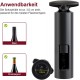 Hoomil Wine Bottle Opener Set, 4-Piece Wine Opener Set, Professional Corkscrew for Wine with Foil Cutter, Vacuum Wine Stopper and Wine Pourer Hoomil Wine Bottle Opener Set, 4-Piece Wine Opener Set, Professional Corkscrew for Wine with Foil Cutter, Vacuum Wine Stopper and Wine Pourer