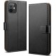HOOMIL iPhone 11 Case, PU Leather Flip Wallet Cover for iPhone 11 Phone Case (Black)