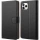 HOOMIL iPhone 11 Pro Max Case, PU Leather Flip Wallet Cover for iPhone 11 Pro Max Phone Case (Black)
