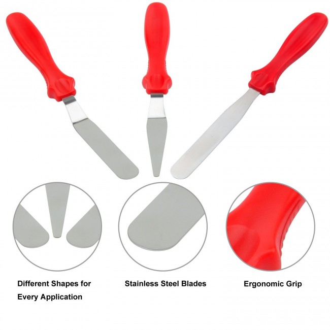 hoomil cake spatula stainless