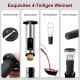 HOOMIL Wine Opener, Multifunctional 4-Piece Set, Manual Bottle Opener/Corkscrew, Vacuum Stopper, Pourer Spout and Foil Cutter HOOMIL Wine Opener, Multifunctional 4-Piece Set, Manual Bottle Opener/Corkscrew, Vacuum Stopper, Pourer Spout and Foil Cutter
