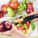 HOOMIL Premium Apple Corer - Easy to Use and Clean, Stainless Steel Apple Core Remover with Serrated Slice and Rubber Handle, Remover Tool for Apples & Pears, 2 Pack