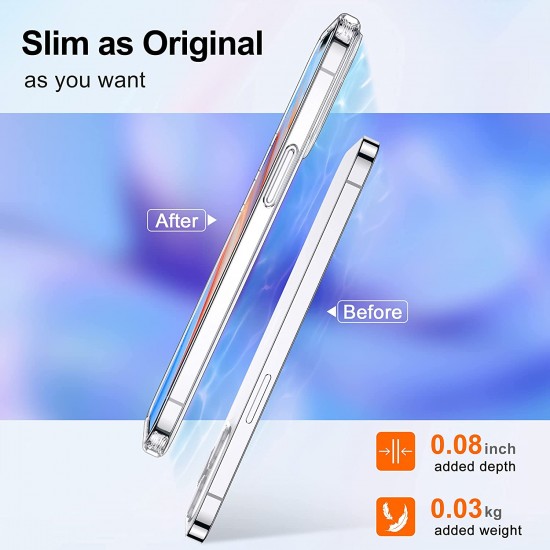 HOOMIL Clear Case Compatible with iPhone 13 Case, Silicone Soft Thin Shockproof Protective TPU Bumper Compatible with iPhone 13 Phone Case - Transparent HOOMIL Clear Case Compatible with iPhone 13 Case, Silicone Soft Thin Shockproof Protective TPU Bumper Compatible with iPhone 13 Phone Case - Transparent