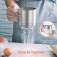 HOOMIL Flour Sifter, Baking Stainless Steel Flour Sieve Cup, 5 Cup with Hand Press Design, Mesh Crank Baking Sifter with 3 Layers Mesh Sieve Kitchen Cooking for Sugar, Flour and Coffee Powder