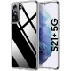 HOOMIL Clear Case for Samsung Galaxy S21 Plus Case, Soft Slim Fit Transparent Protective TPU Silicone Bumper Cover for Galaxy S21 Plus Case