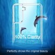 HOOMIL Samsung Galaxy S21 Plus Case, Transparent Hard Back Protective Slim Cover Samsung Galaxy S21 Plus Phone Case-Full Clear