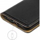 HOOMIL Compatible with Xiaomi Redmi 7 Case, Redmi 7 Case, Premium PU Leather Flip Wallet Phone Case for Xiaomi Redmi 7 Cover (Black)