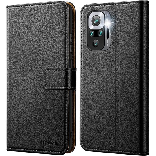 HOOMIL Redmi Note 10 Pro 4G Case, Redmi Note 10 Pro Max 4G Case (Black)