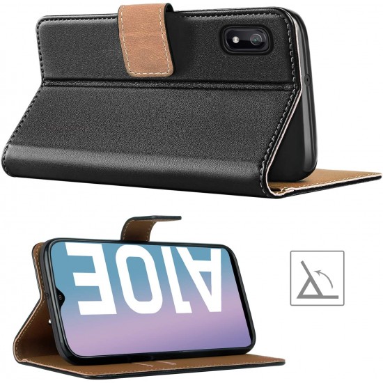 HOOMIL Samsung Galaxy A10E Wallet Case with Card Slots, Premium PU-Leather Flip Cover Compatible with Samsung Galaxy A10E