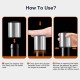 Wine Bottle Stopper, HOOMIL Stainless Steel Wine Stopper with Sealed Silicone Vacuum Wine Stopper for Wine Bottle - Silver Wine Bottle Stopper, HOOMIL Stainless Steel Wine Stopper with Sealed Silicone Vacuum Wine Stopper for Wine Bottle - Silver