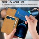 HOOMIL for iPhone 12 Case, iPhone 12 Pro Case, Flip Wallet Phone Case for iPhone 12/12 Pro Cover