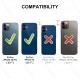 HOOMIL Clear Case for iPhone 12 Case, iPhone 12 Pro Case, [Military Grade Drop Tested] Shockproof Protective Bumper Slim Thin Soft TPU Phone Cover for Apple iPhone 12/12 Pro
