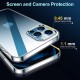 HOOMIL iPhone 12 Clear Case, iPhone 12 Silicone Case Shockproof Protective Thin Soft TPU Phone Cover for iPhone 12 Case/iPhone 12 Pro Case - Transparent HOOMIL iPhone 12 Clear Case, iPhone 12 Silicone Case Shockproof Protective Thin Soft TPU Phone Cover for iPhone 12 Case/iPhone 12 Pro Case - Transparent