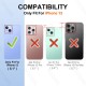 HOOMIL Compatible with iPhone 13 Case, Flip Wallet Phone Case Compatible with iPhone 13 Cover- Black